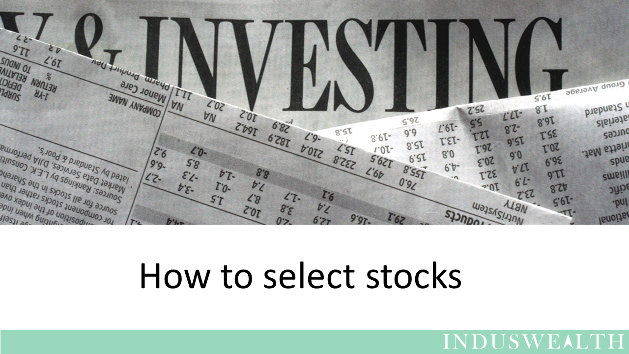 How to Select Stocks Slide1